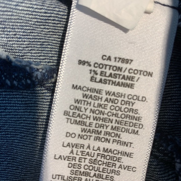 GAP Kids Girl's blue denim jean jacket XXL - Picture 7 of 7